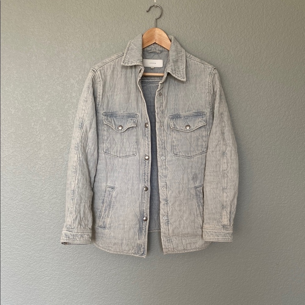 Blank NYC Quilted Shirt Jacket